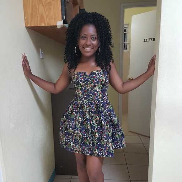 Multicoloured, Floral Dress - Picture 2 of 3